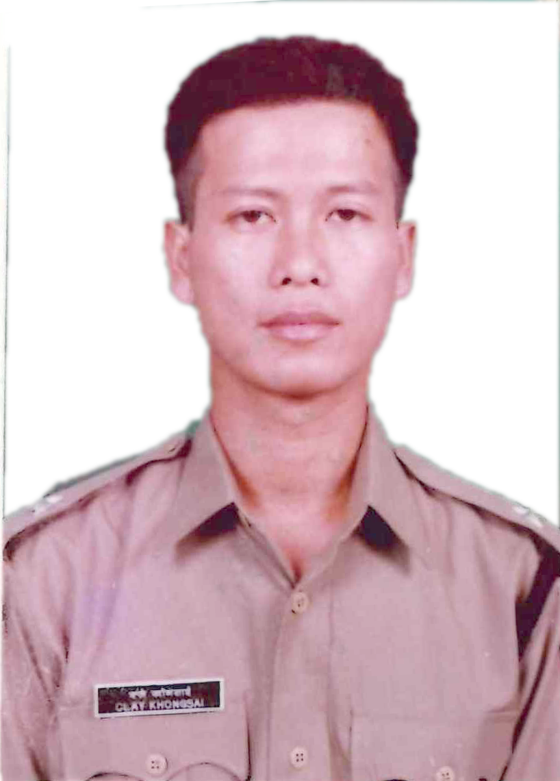 <div >Clay Khongsai</div><p>Year : 1997</p><p>RR : 50</p><p>Cadre : Manipur & Tripura</p>